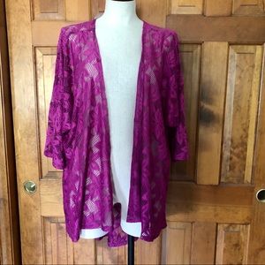 Fuchsia LuLaRoe Lindsay M